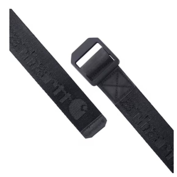 1209 NWT Carhartt Carhartt Adult unisex Black Nylon Belt - Picture 2 of 6